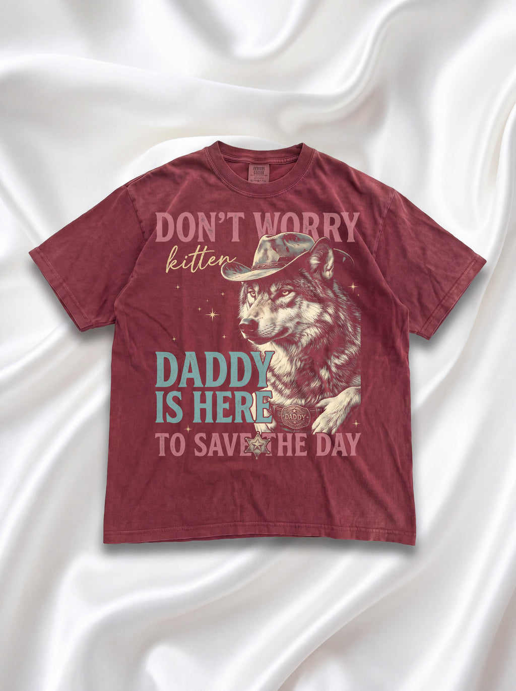 Don't Worry Kitten Classic Tee | Wolf Cowboy | Western Sheriff