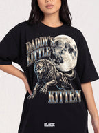 Daddys Little Kitten Classic Tee | Werewolf Moon | Fantasy Art