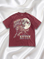 Daddys Little Kitten Classic Tee | Werewolf Moon | Fantasy Art