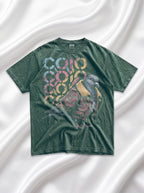 Dapper Pigeon Aviator Classic Tee | Retro Sketch | Feather Art
