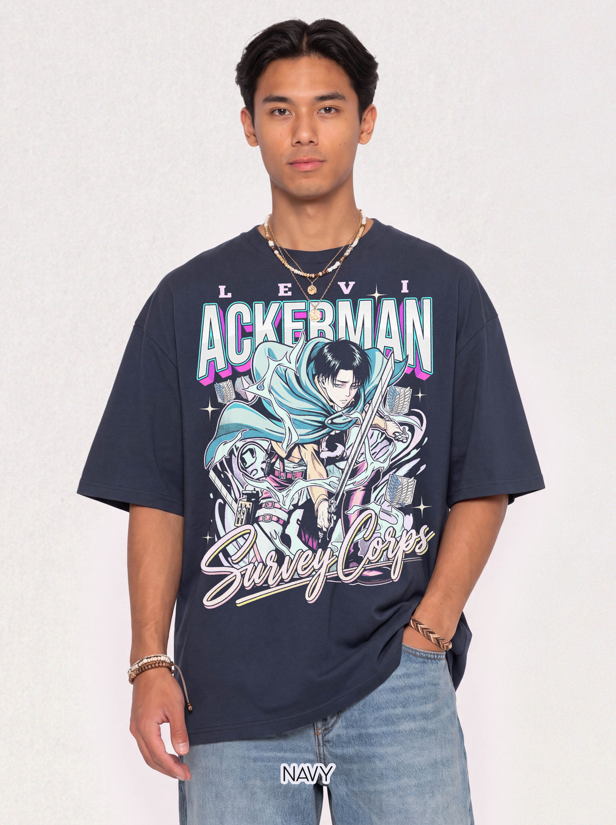 Dark Fantasy Soldier Swordsman Classic Tee | 90s Vintage
