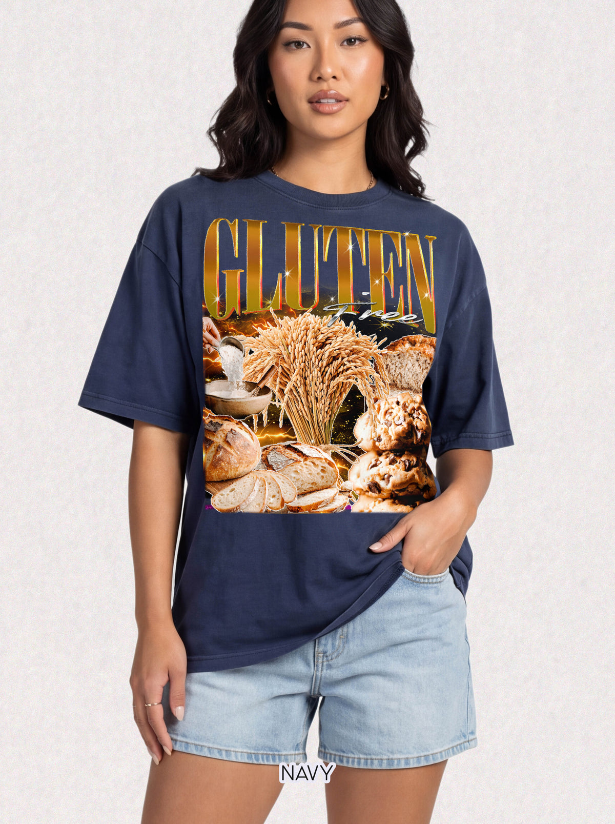 Wheat & Bread Classic T-Shirt | Aesthetic Food Graphic Tee