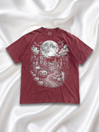 Halloween Haunted House Classic Tee | Spooky Black Cat Moon