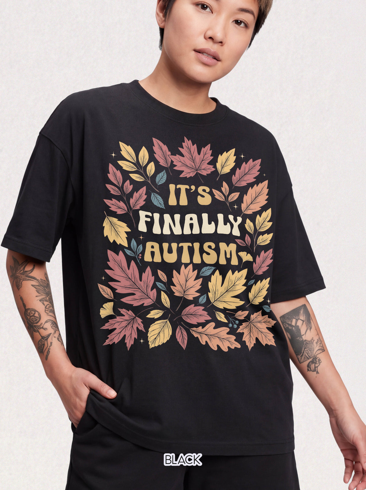 It's Finally Autumn Classic T-Shirt | Vintage Fall Graphic Tee