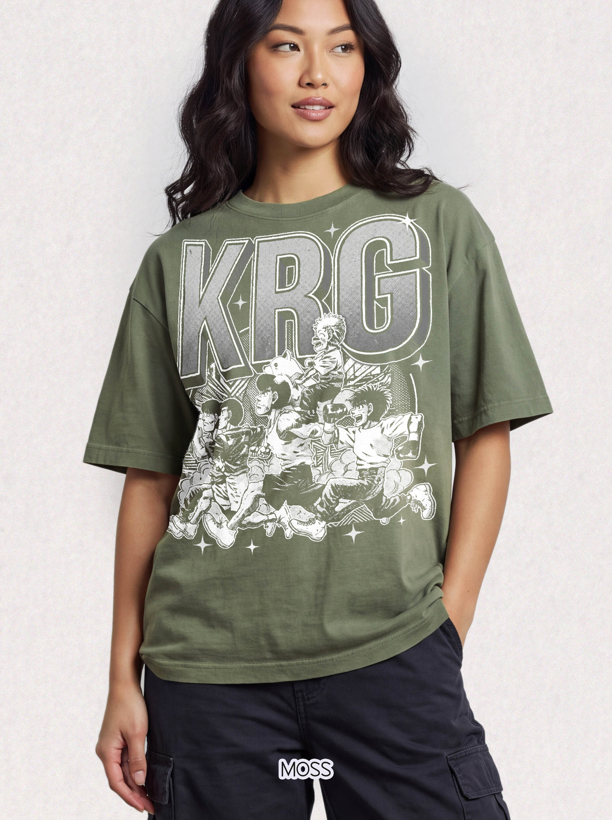 Retro Boxing Fighter Classic Tee | 90s Vintage | Anime Gift