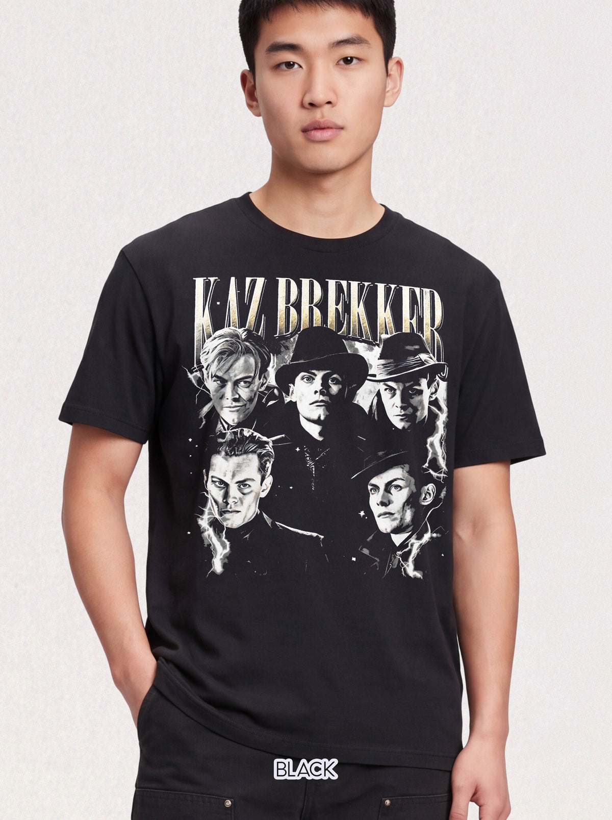 Kaz Brekker T-Shirt - 90s Vintage Bootleg Retro Graphic Tee