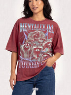 Mentally Ill Totally Chill Classic Tee | Trash Panda | Funny Meme