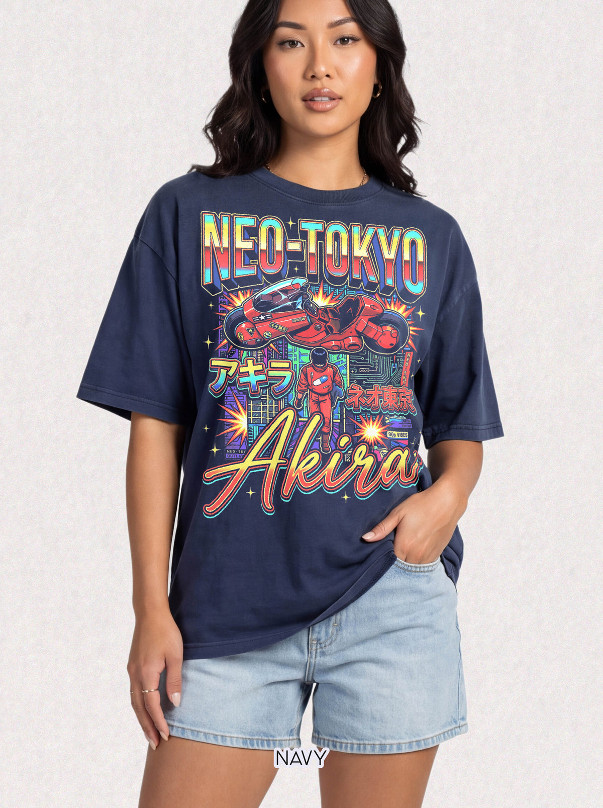 Neo Tokyo Limited Edition T-Shirt - 90s Cyberpunk Graphic Tee