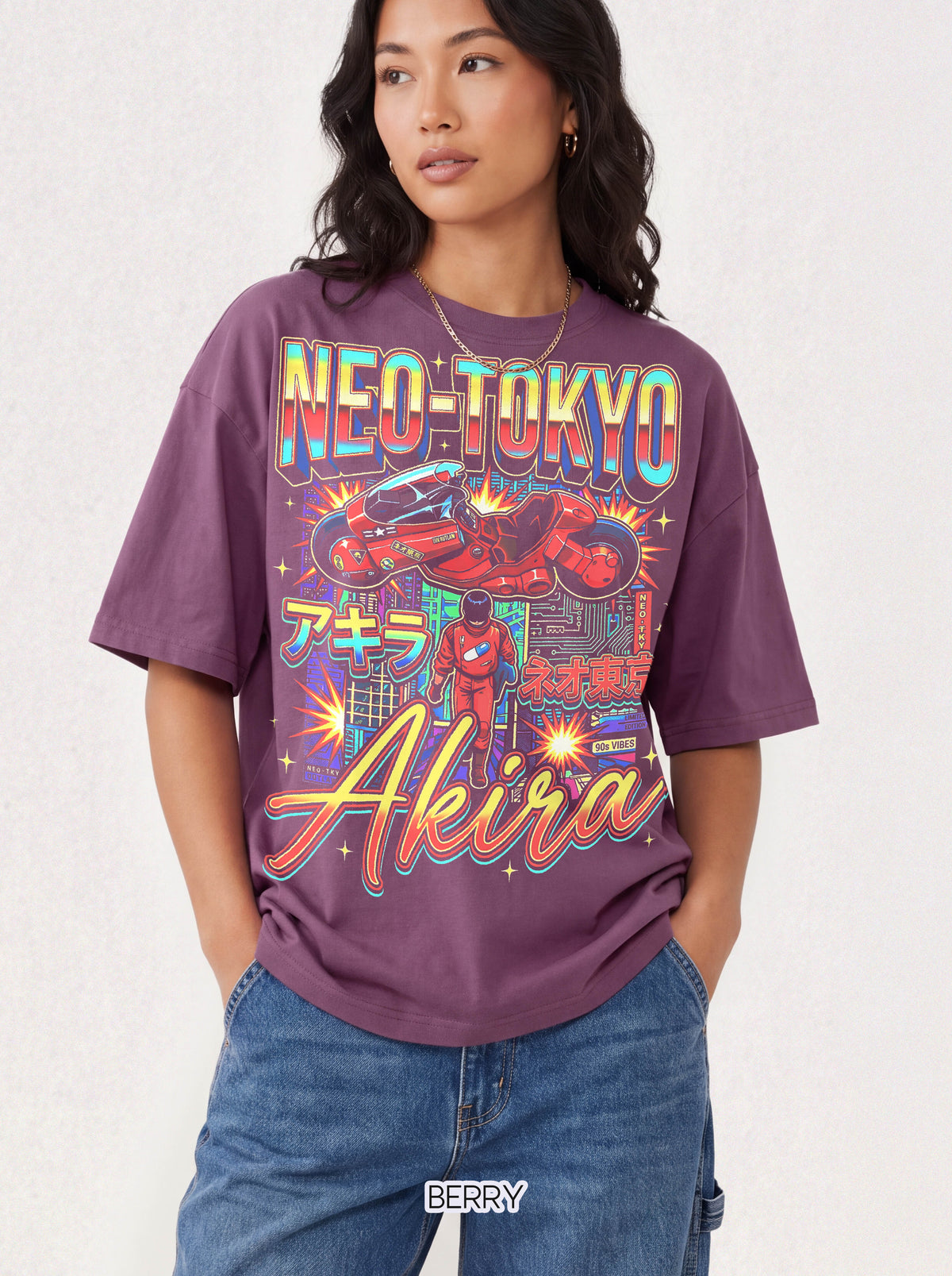 Neo Tokyo Limited Edition Classic Tee | 90s Cyberpunk Vibes