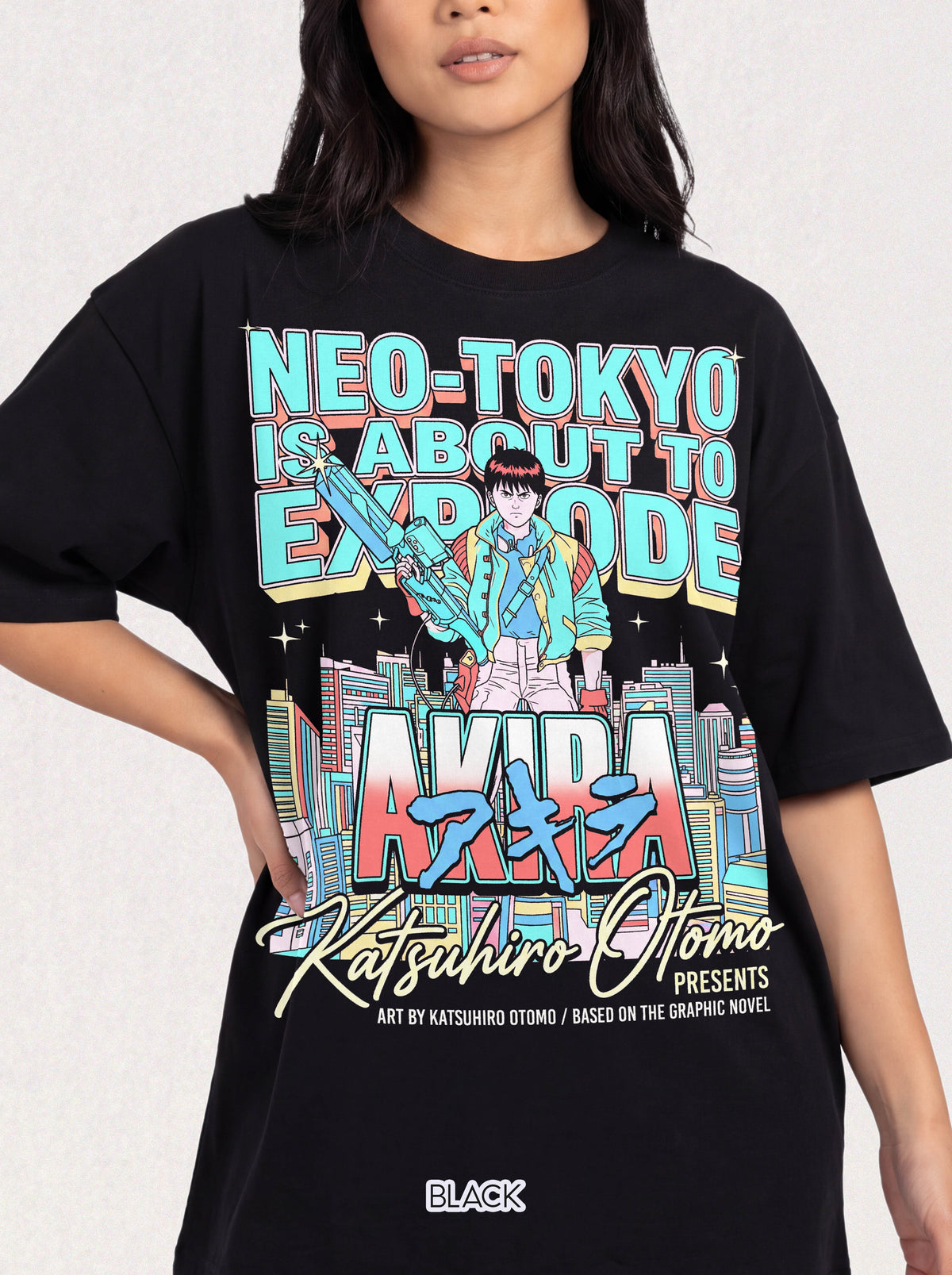 Neo Tokyo Is About To Explode T-Shirt - Cyberpunk Anime Graphic Tee