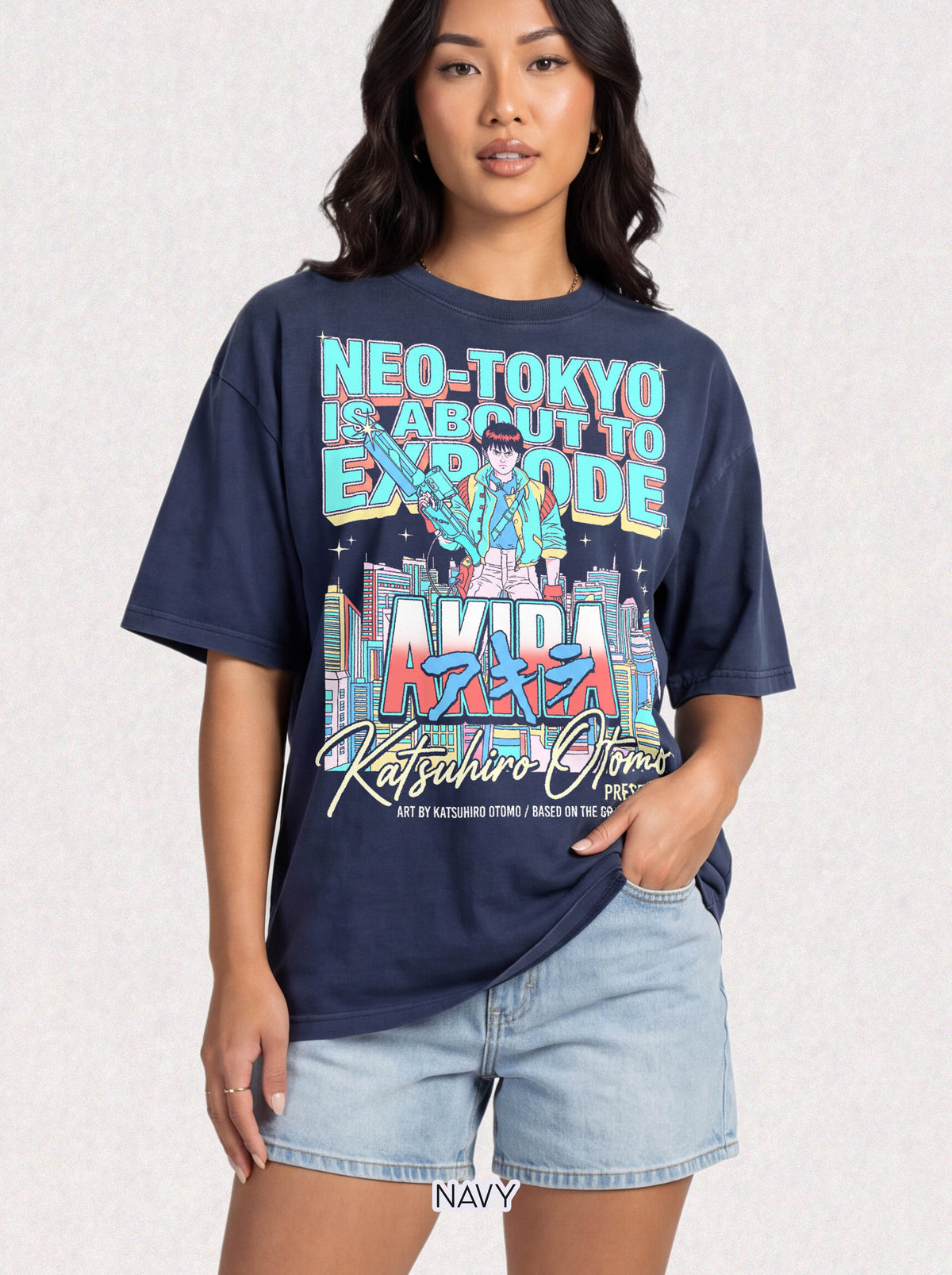 Neo Tokyo Is About To Explode Classic Tee | Cyberpunk Anime