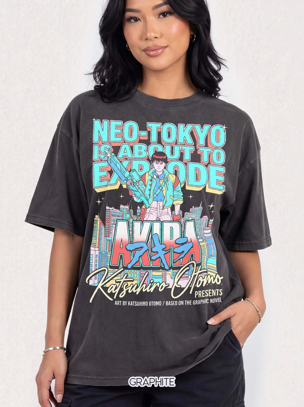 Neo Tokyo Is About To Explode Classic Tee | Cyberpunk Anime