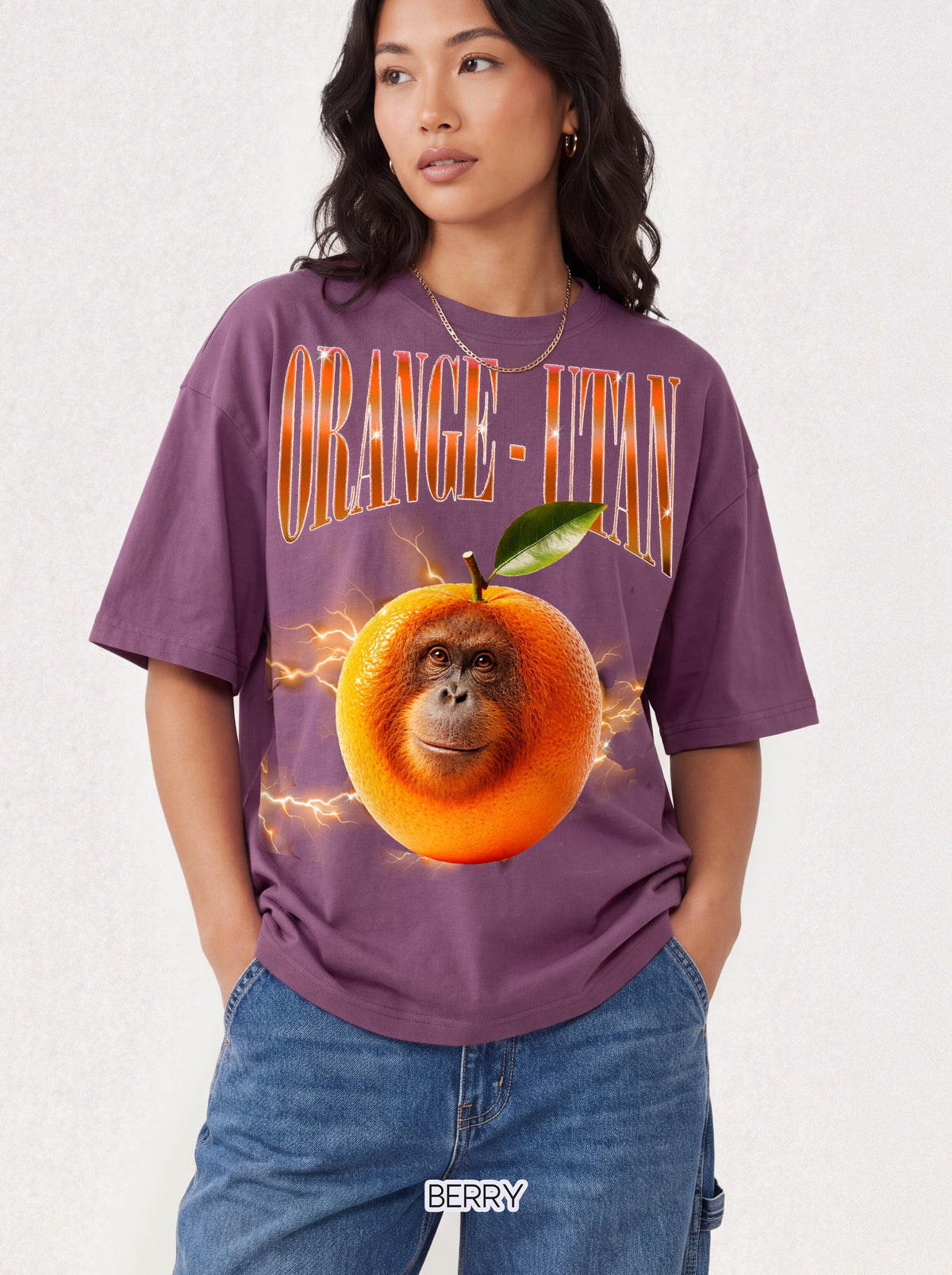 Orange-utan Orangutan Orange Classic Tee