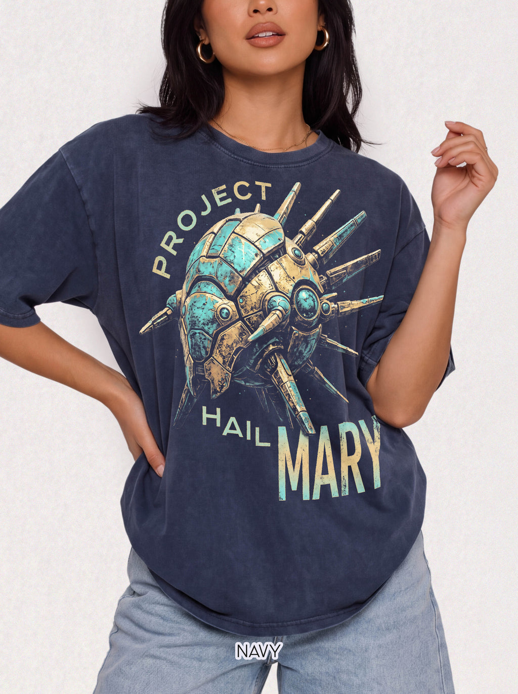 Project Hail Mary Classic Tee | Rocky Alien | Sci-Fi Space