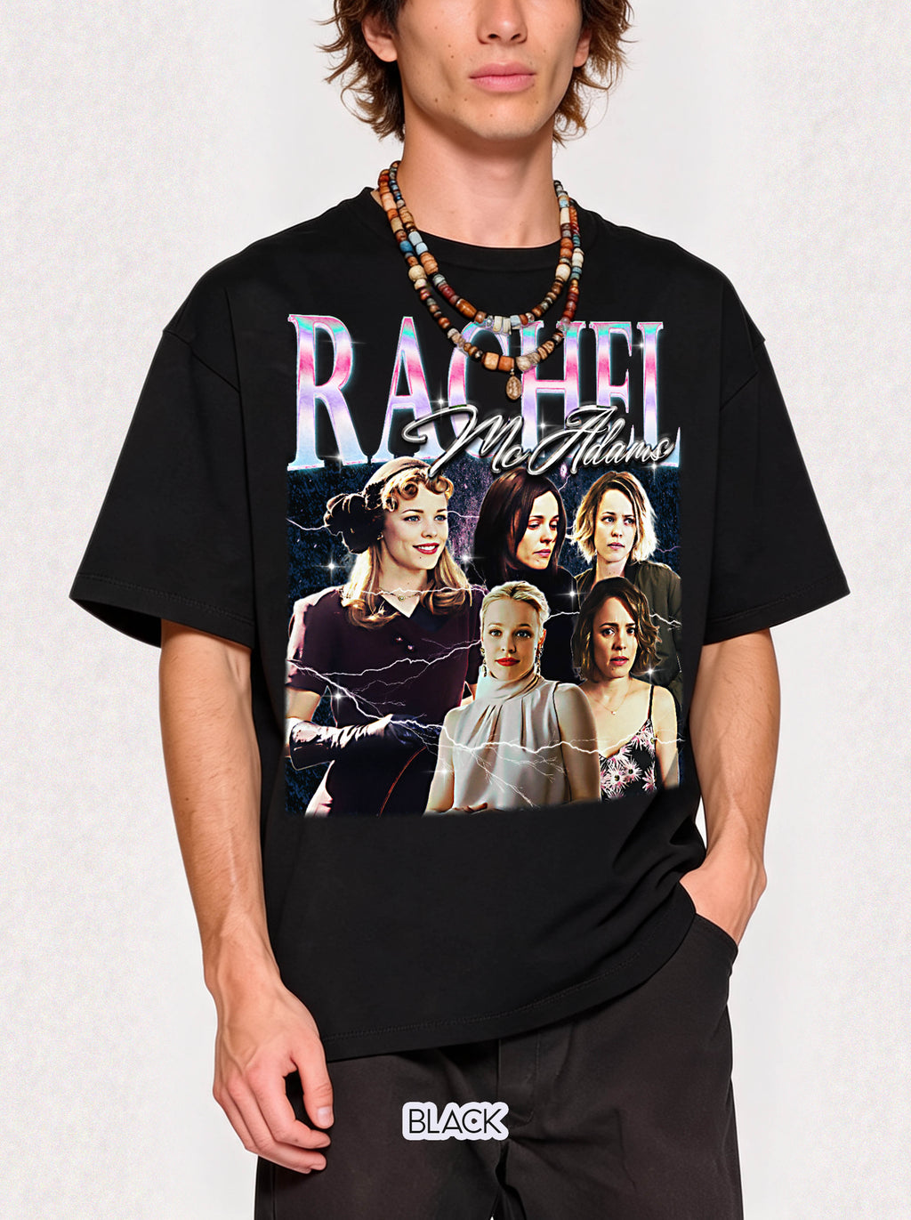 R4ch3l Mc4d4ms Classic Tee | Vintage Shirt | Retro 90s