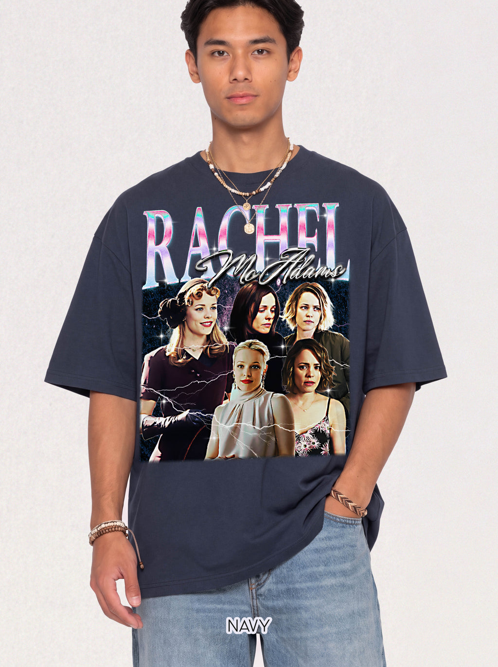 R4ch3l Mc4d4ms Classic Tee | Vintage Shirt | Retro 90s
