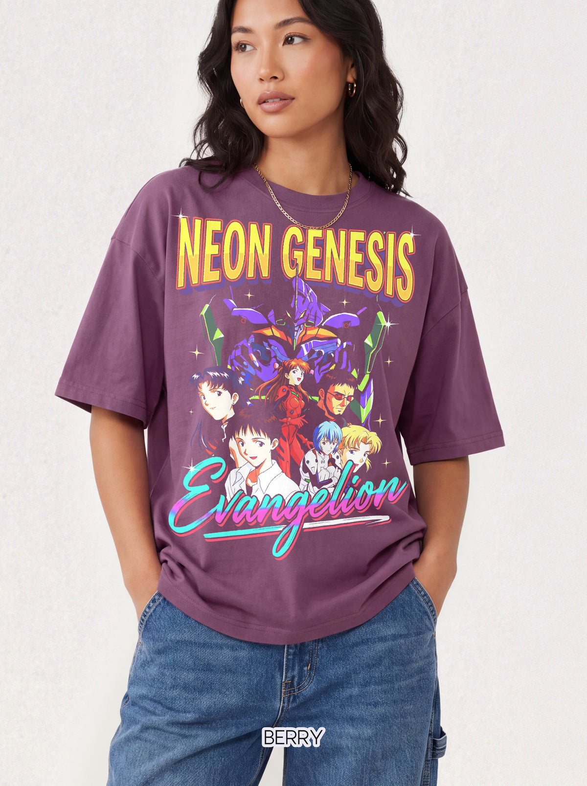 Retro Mecha Pilot Classic Tee | Neon Robot | Sci-Fi Anime Gift