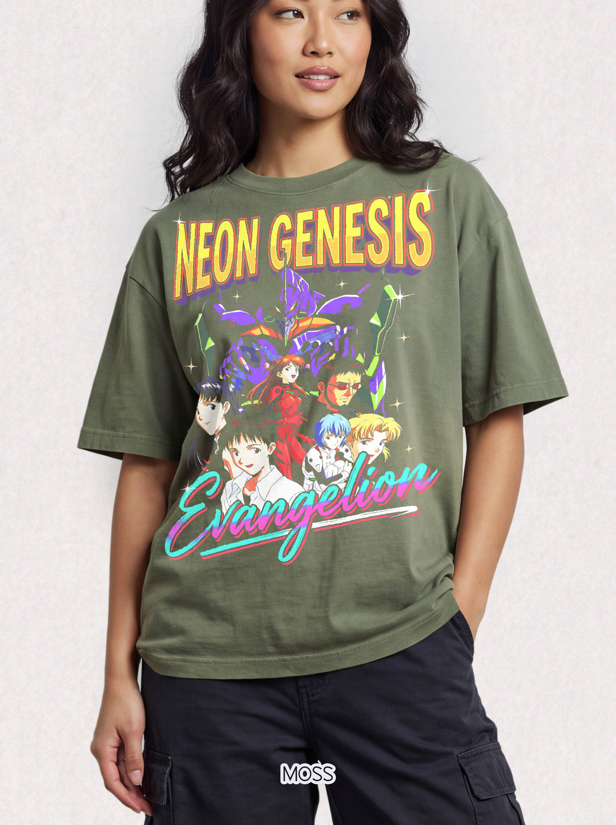 Retro Mecha Pilot Classic Tee | Neon Robot | Sci-Fi Anime Gift