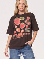 100% Sweet Strawberries Classic Tee | Healthy Fruit Art