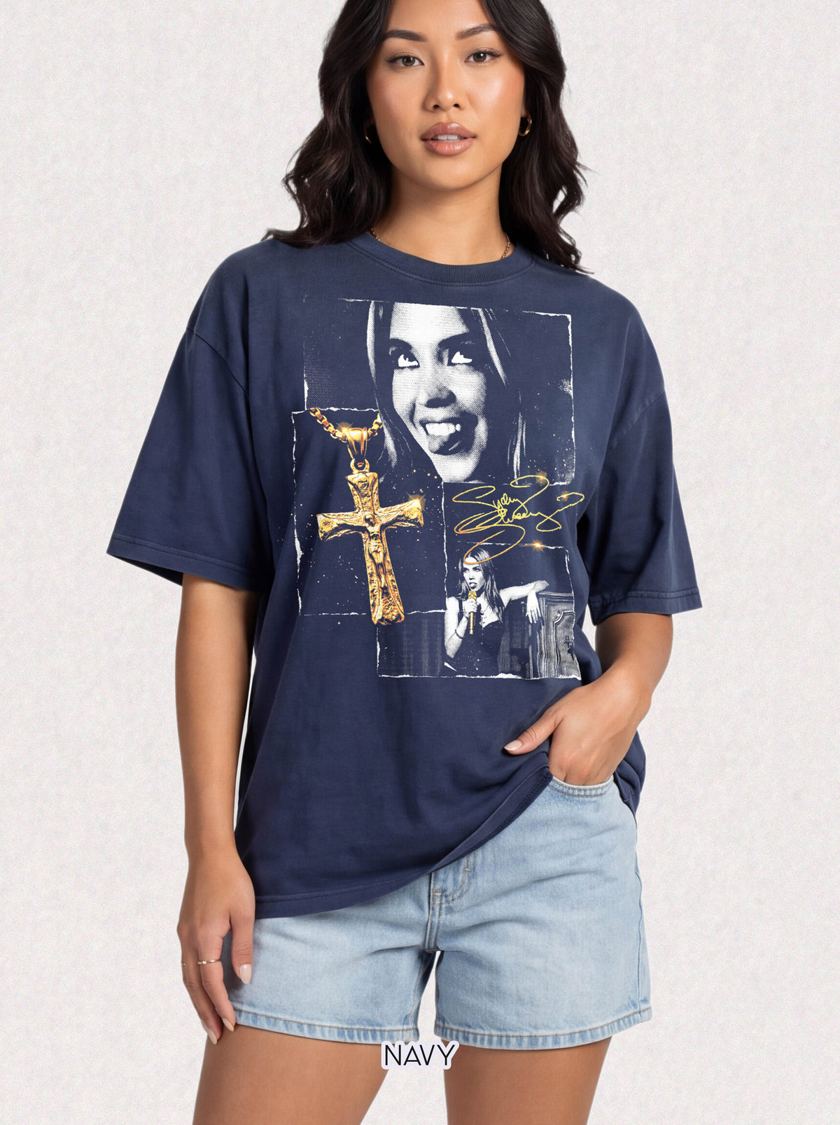 Sydney Sweeney Classic Tee | 90s Vintage | Actress Gift