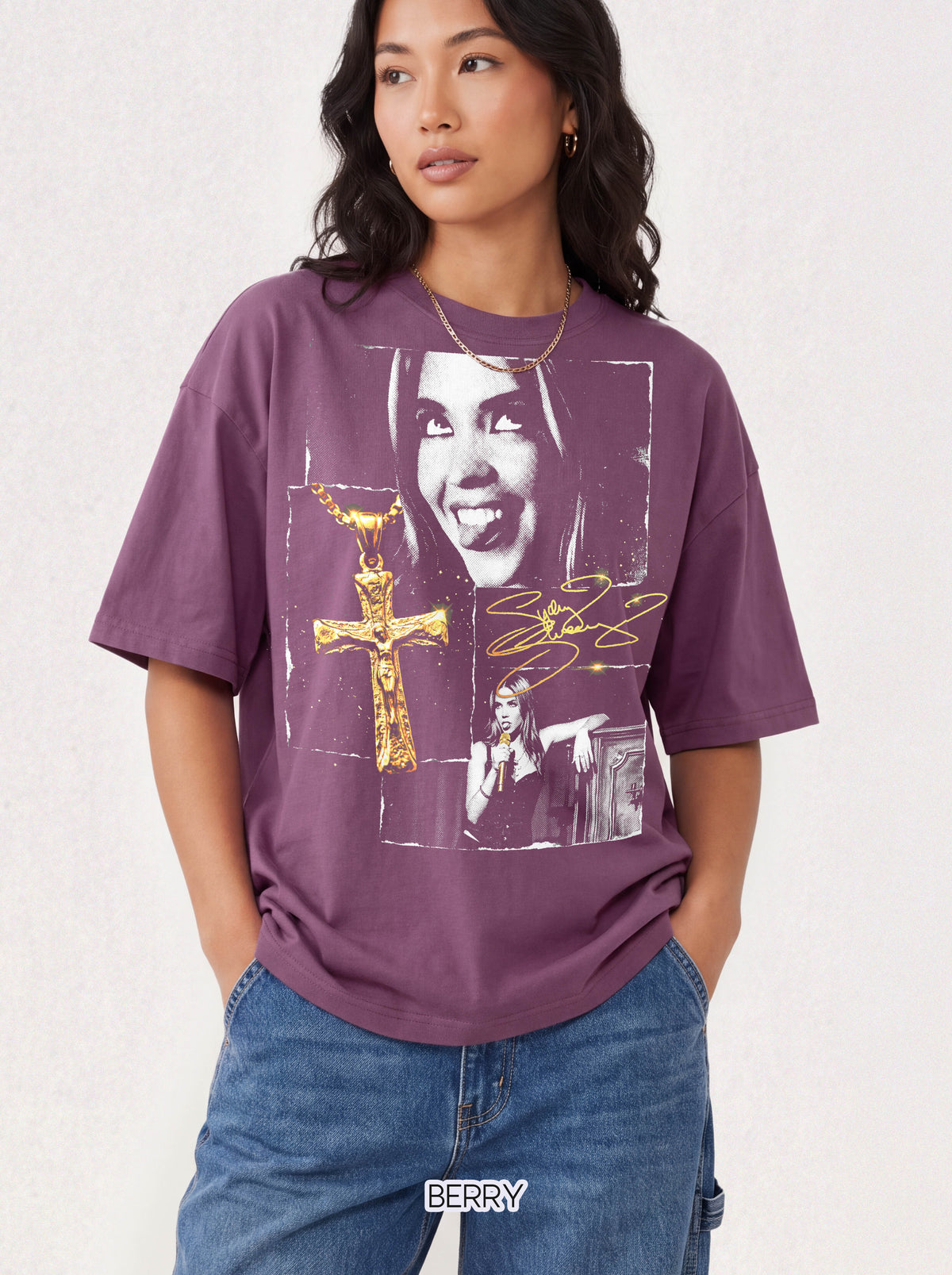Sydney Sweeney Classic Tee | 90s Vintage | Actress Gift