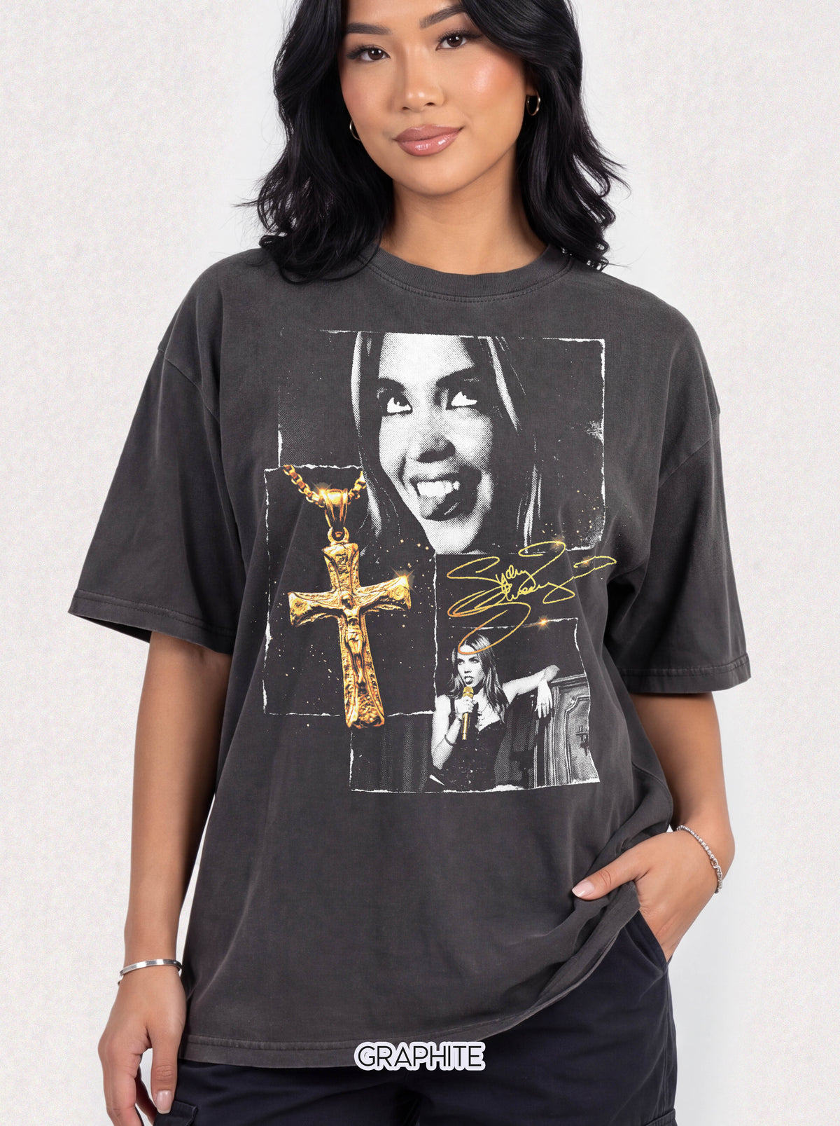 Sydney Sweeney Classic Tee | 90s Vintage | Actress Gift