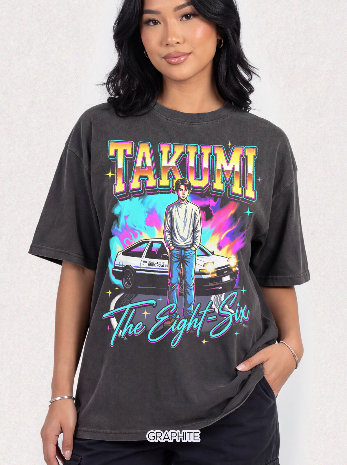 The Eight Six Trueno Classic Tee | 90s JDM | Drift Car Gift
