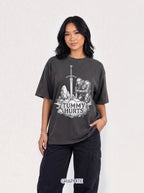 Tummy Hurts Classic Tee | Dark Fantasy | Kneeling Knight