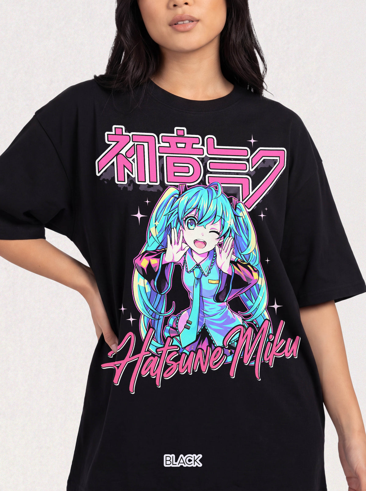 Teal Twin Tail Virtual Singer Classic Tee | Kawaii Anime Pop