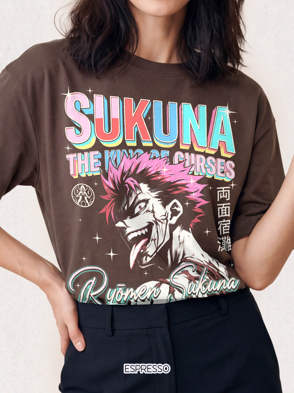 The King Of Curses Classic Tee | Retro Anime | Manga Villain