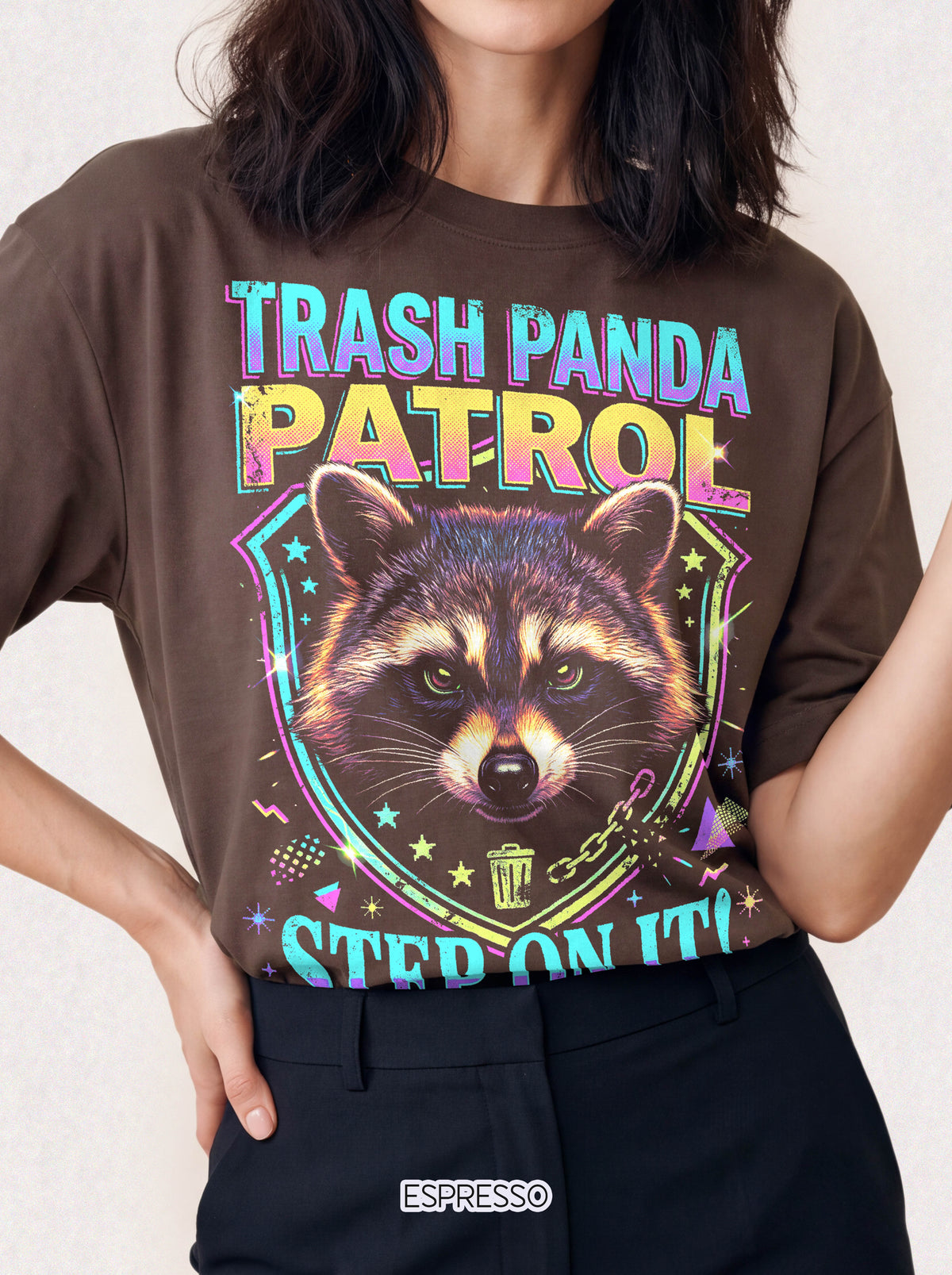 Trash Panda Patrol Step On It Classic Tee | 1993 Vintage Gift