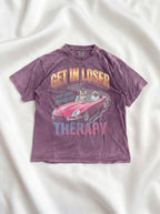 Get In Loser Therapy Classic Tee | Two Cats | Mental Health