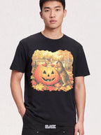 Halloween Kittens Classic Tee | Autumn Pumpkin | Cat Gift