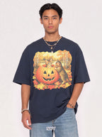 Halloween Kittens Classic Tee | Autumn Pumpkin | Cat Gift