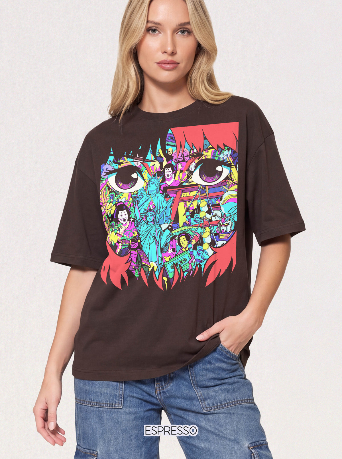 Retro Mecha Robot Classic Tee | 90s Vintage | Anime Gift