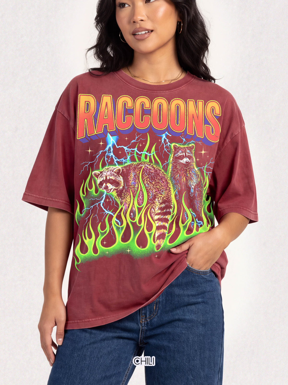 Retro Trash Panda Raccoons Classic Tee | 90s Vintage Gift