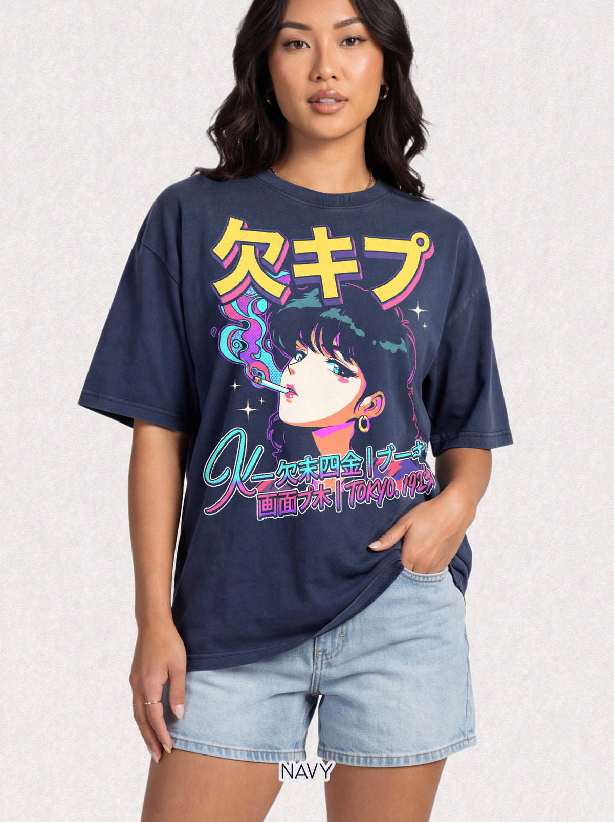 Tokyo 1923 Anime Girl Classic Tee | Japanese Pop Art Gift