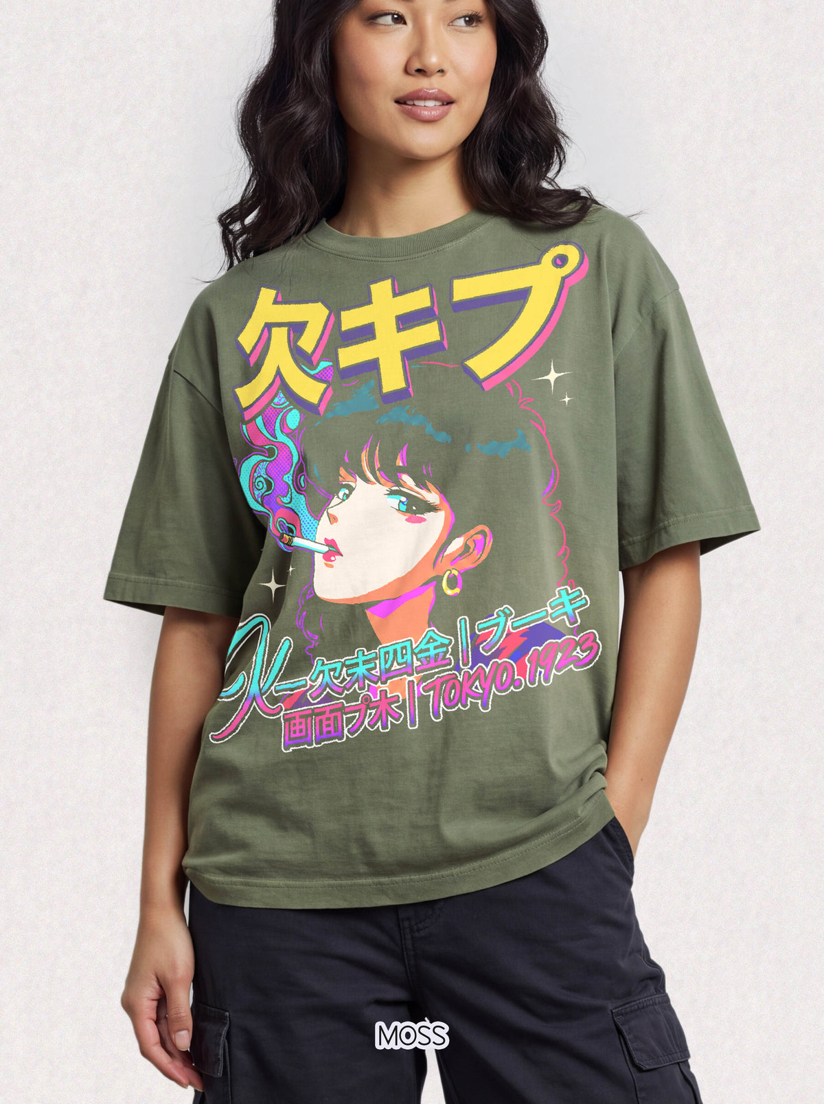 Tokyo 1923 Anime Girl Classic Tee | Japanese Pop Art Gift