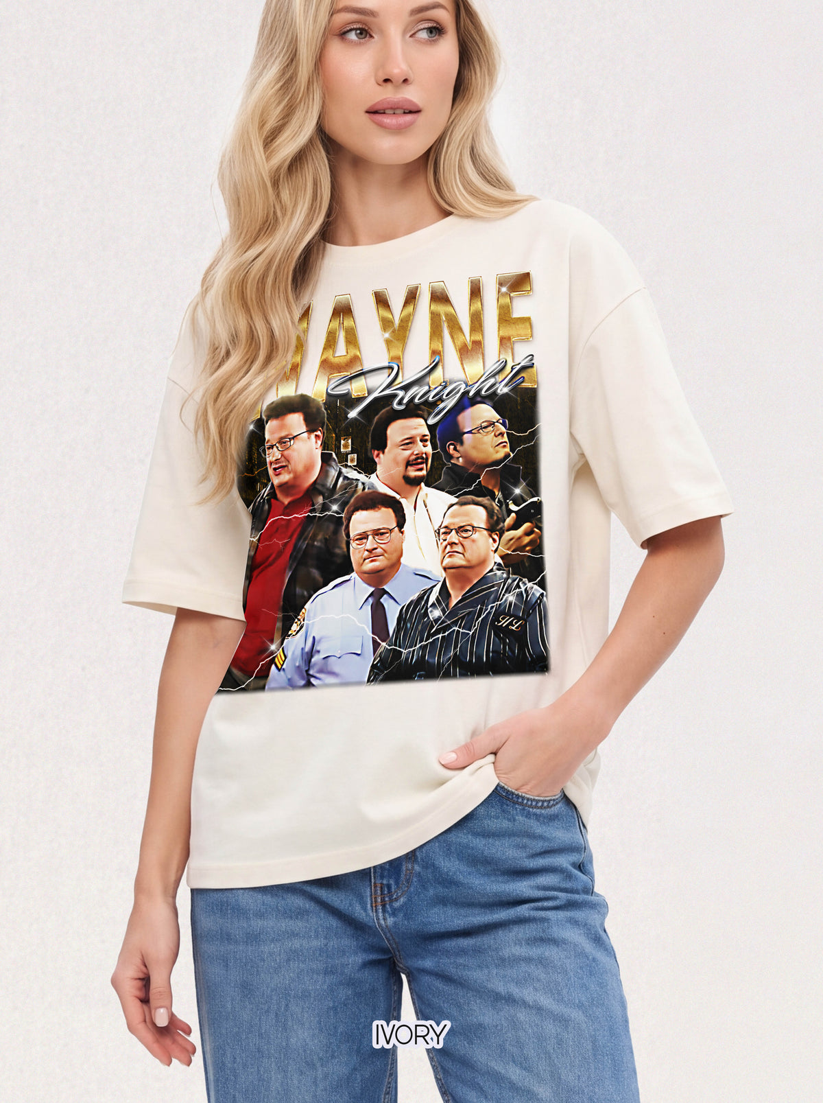 W4yne Kn1ght Classic Tee | Retro Shirt | Vintage Gift
