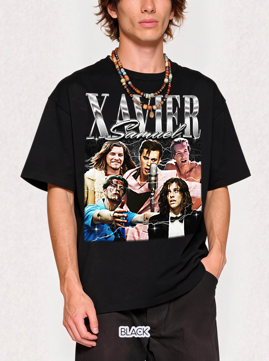 X4v1er S4muel Bootleg Shirt | Aussie Actor Vintage Tee | Heartthrob Pop Culture | Vampire Retro Tee | Hollywood Star | Classic Throwback