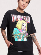 Gimme The Juice Anime Cat Girl T-Shirt - Retro 90s Graphic Tee