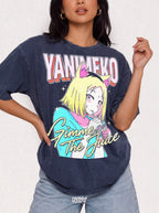 Gimme The Juice Classic Tee | Retro 90s | Anime Cat Girl