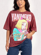 Gimme The Juice Classic Tee | Retro 90s | Anime Cat Girl