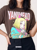 Gimme The Juice Classic Tee | Retro 90s | Anime Cat Girl