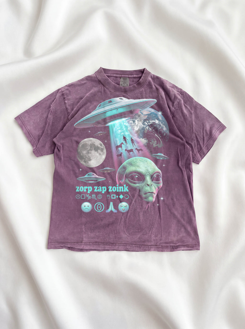 Zorp Zap Zoink Alien Classic Tee | UFO Abduction | Sci-Fi Space