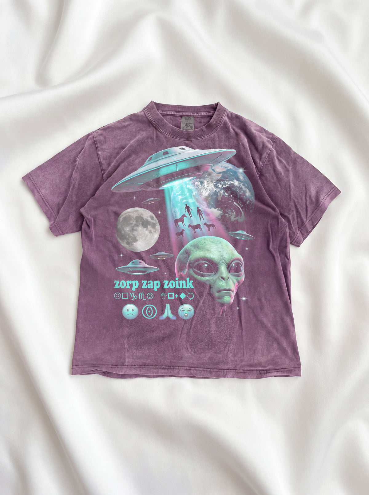 Zorp Zap Zoink Alien Classic Tee | UFO Abduction | Sci-Fi Space