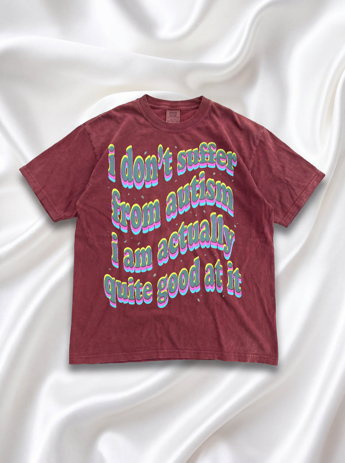Quite Good At Autism Classic Tee | Neurodiversity Quote