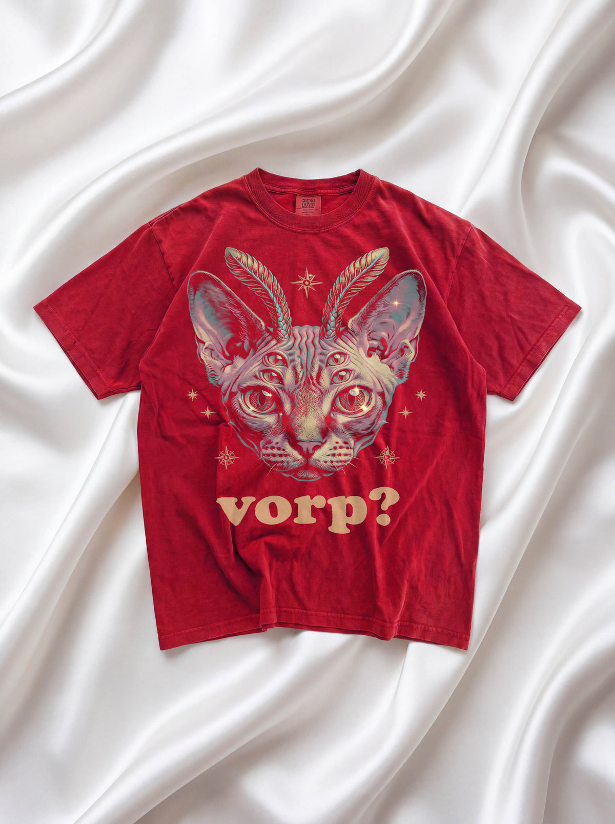 Vorp Alien Cat Classic Tee | Retro Sci-Fi | Sphynx Feline